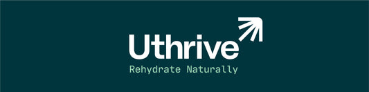 Uthrive Hydration bottle with natural ingredients