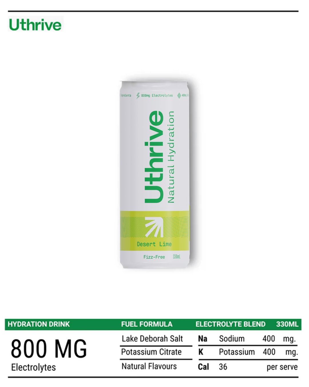 desert lime - Uthrive Hydration