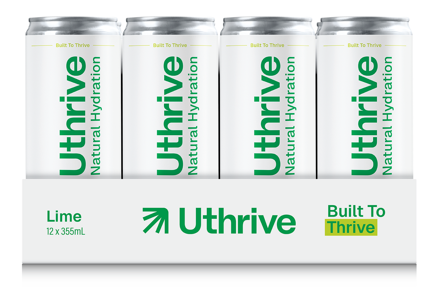Lime Natural Hydration Drink x12