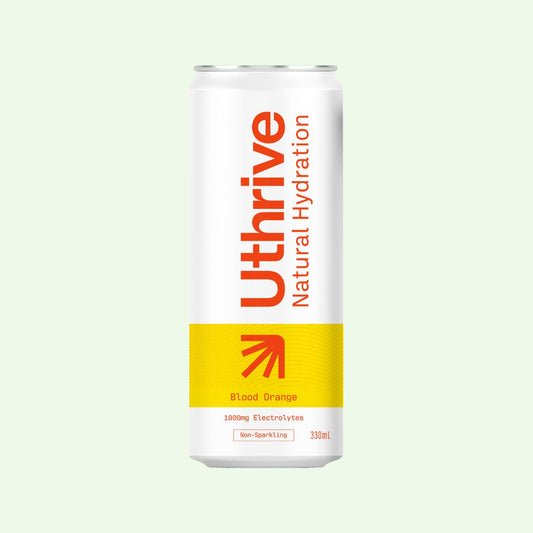 Uthrive Blood Orange Natural Hydration Drink 12-pack with Lake Deborah salt